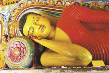 Liegender Buddha in Anuradhapura 