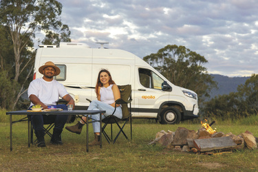 Ambiente mit dem Euro Mini Camper