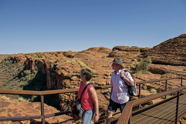 Beim Kings Canyon Walk, ©Tourism NT