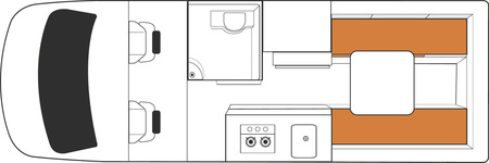 Britz Trailblazer: Tag-Layout