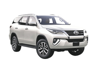 Gruppe J FFBR (Large 4WD): Toyota Fortuner o.ä.