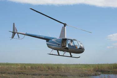 Helikopterrundflug, ©African Bush Camps