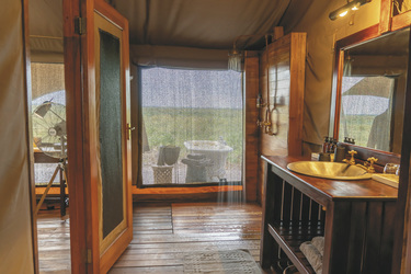 Zimmerbeispiel Luxuszelt-Suite, ©African Bush Camps