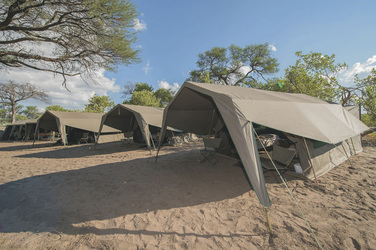 Zeltcamp Savuti, ©Bruce Taylor