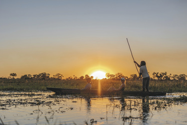 Mokorofahrt im Okavango Delta, ©Bush Ways