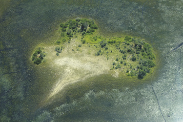 Okavango Delta von oben