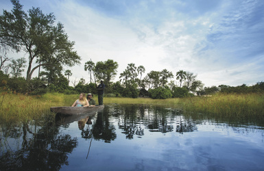 Mokorofahrt im Okavango Delta, ©Andrew Howard Photo