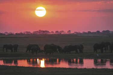 Besondere Stimmung beim Sonnenuntergang, ©K. Gerchel