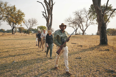 Buschwanderung im Okavango Delta, ©Desert & Delta Safaris