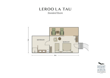 Layout Chalet, ©Desert & Delta Safaris