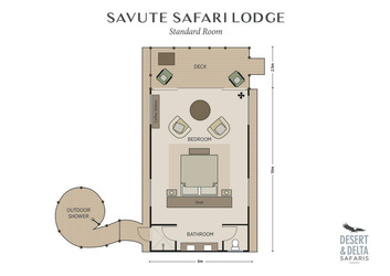 Layout Chalet, ©Desert & Delta Safaris