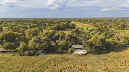 Luftansicht Little Machaba, ©Machaba Safaris