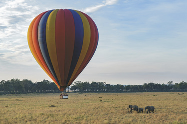 Über der Masai Mara, ©WILLIAM FORTESCUE