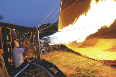 Vor dem Start!, ©Kilimanjaro Balloon Safaris