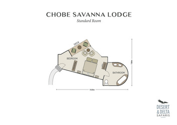 Layout Chalet, ©Desert & Delta Safaris