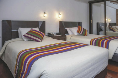 Zimmerbeispiel TWIN-Zimmer, ©Hotel La Casona - La Paz