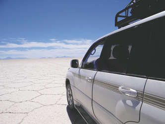 unterwegs im Salar de Uyuni