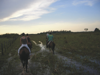 Reitausflug im Pantanal