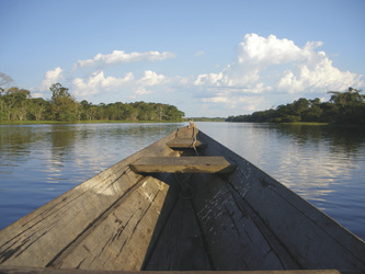 Bootsfahrt auf dem Amazonas