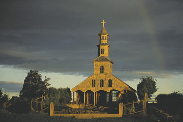 Holzkirche auf Chiloe