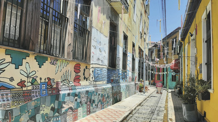 Straßenkunst Valparaiso, ©Patricia Ketteler