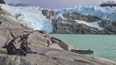 am Leones Gletscher, ©K-H. Milter - Karawane Reisen