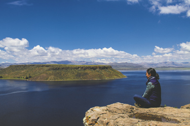 Blick auf den Titicaca-See, ©Fernando Lopez/PROMPERU