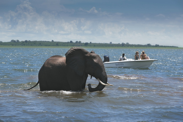 Bootsfahrt auf dem Lake Kariba, ©African Bush Camps