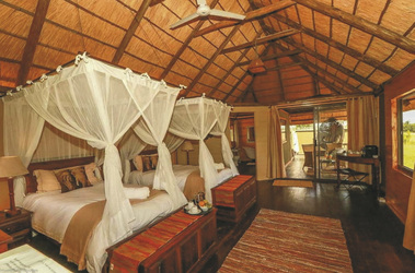 Zimmerbeispiel in der Nehimba Lodge