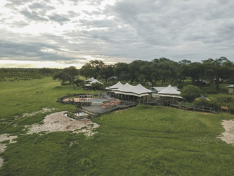 Das Somalisa Camp von oben, ©African Bush Camps