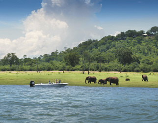 Bootsfahrt auf dem Lake Kariba, ©DOOKPHOTO